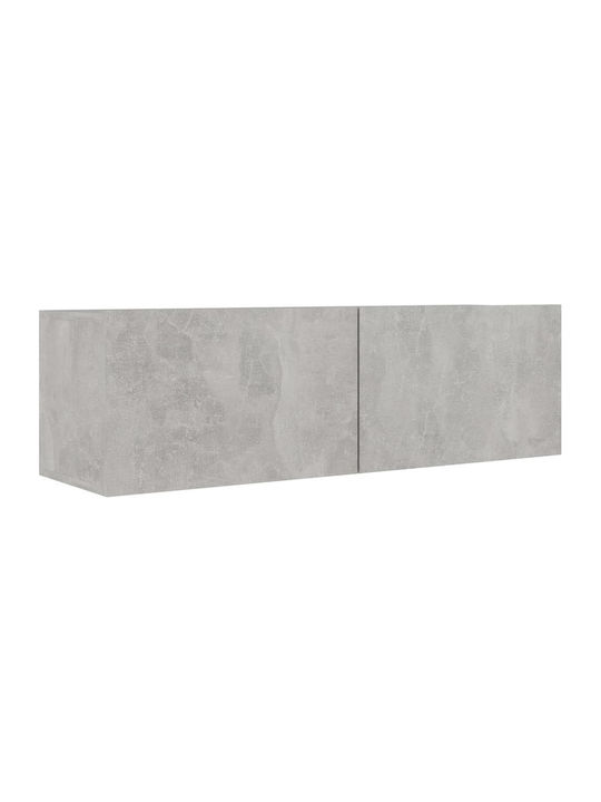 Wand-Kremlast Noutlapi Salonio apó Moiorosanída Grí 100x30x30cm