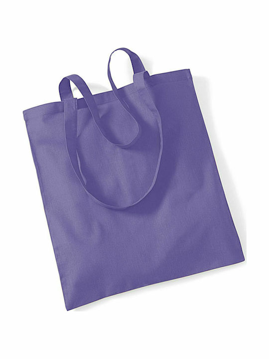 Westford Mill W101 Baumwolle Einkaufstasche Violet