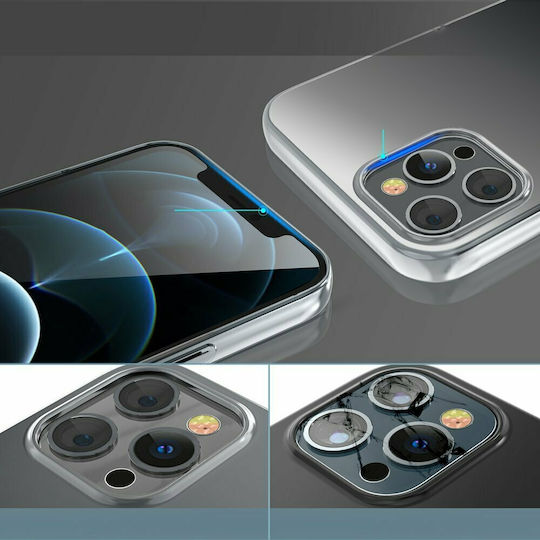 Kingxbar Aurora Series Hard Back Cover Plastic 1.5mm Silver/Black (iPhone 12 Pro Max)