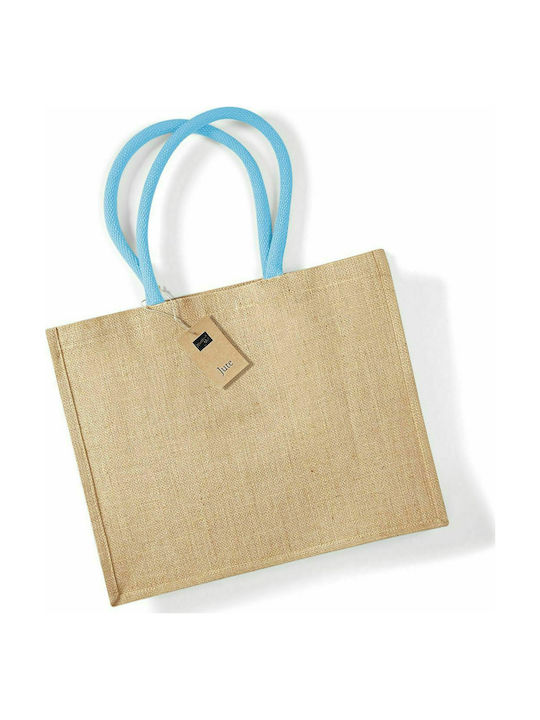 Westford Mill W407 Geantă de Cumpărături Natural/Surf Blue