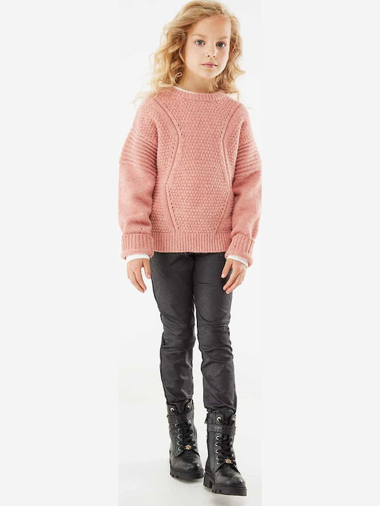 Kinderpullover Langarm Rosa