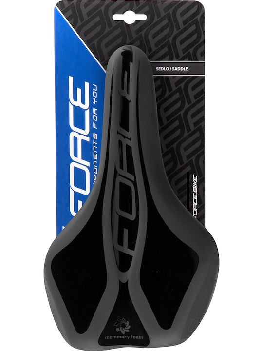 Force Breton Black Bicycle Saddle MTB