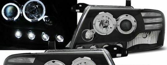 Front Lights Angel Eyes for Mitsubishi Pajero 2pcs