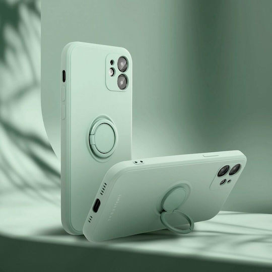 Roar Amber Задна корица Силикон Зелен (iPhone 12 / 12 Pro)