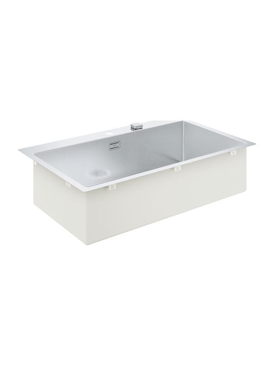 Grohe K800 31584SD1 Drop-In Spüle Inox Satiniert B84.6xT51cm Silber