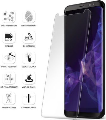 Case Friendly Tempered Glass Transparent (Galaxy S9)