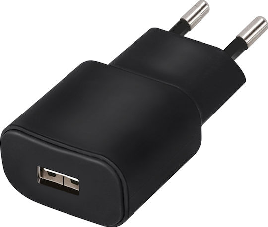 Forever Зарядно без кабел с USB-A порт Черен (FTC2A)