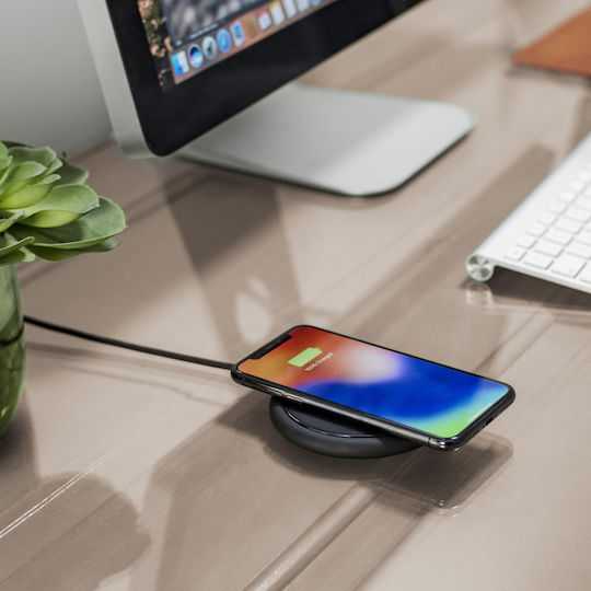Mophie Ασύρματος Φορτιστής (Qi Pad) 10W Μαύρος (409901484)