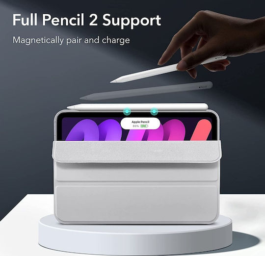 ESR Rebound Magnetic Flip Cover Ασημί (iPad mini 2021 / mini 2024)