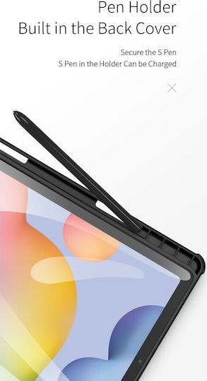 Dux Ducis Toby Armored Klappdeckel Schware (Galaxy Tab S6 Lite 10.4)