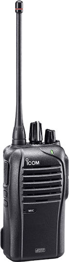 Icom iC-F3102D Безжичен Трансивър VHF без Екран В Черен Цвят