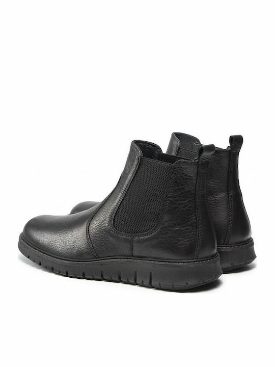8110000 Leder Anatomic Chelsea Herrenstiefel Schwarz