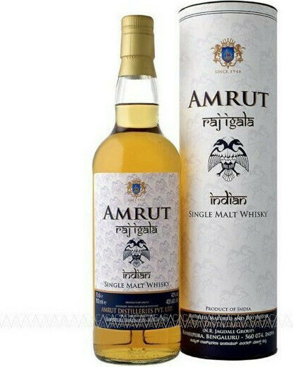 Whiskey Indiaς Single Malt Raj Igala în Cutie 40% 700ml