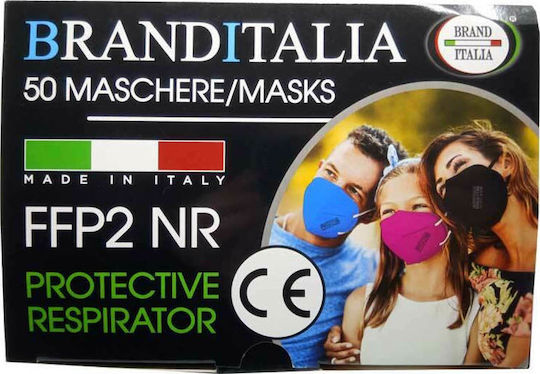 Brand Italia BR150-20 Mască de protecție FFP2 Portocaliu 10buc