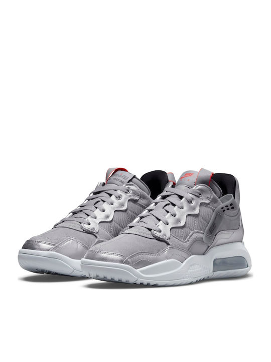 Jordan MA2 Ανδρικά Sneakers Wolf Grey / Black / Metallic Silver