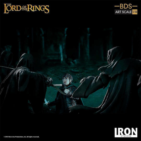 Iron Studios Lord of the Rings Frodo Collectible Figure Height 14cm in Scale 1:10