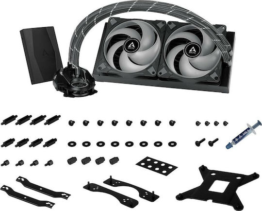 Arctic Liquid Freezer II 280 RGB cu Controller RGB Sisteme de Răcire cu Apă AIO CPU cu 2 Ventilatoare 140mm