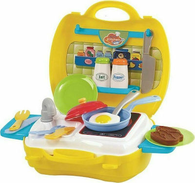 Playgo Cooking Toy / Kitchen Utensils Φορητό Σετ Κουζίνας for 2+ Years Old 22pcs 2780