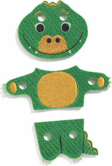 Djeco Lacing Toy Feltimix made of Wood for 24++ Months