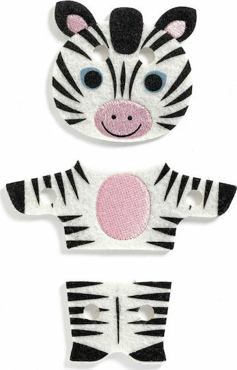 Djeco Lacing Toy Feltimix made of Wood for 24++ Months