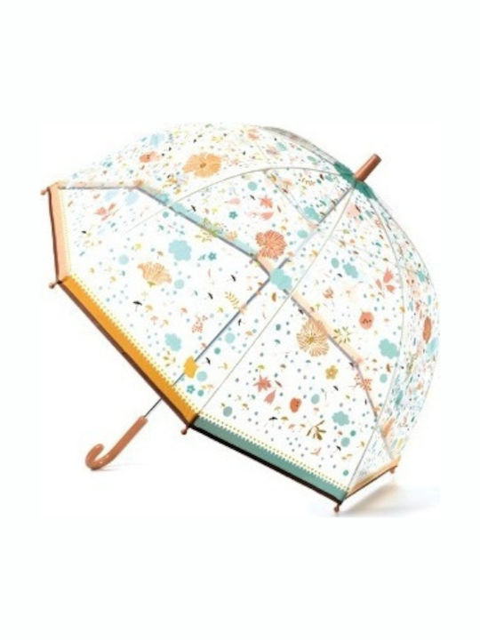 Djeco Little Flowers Curved Handle Multicolour 79cm Djeco Little Flowers Curved Handle Multicolour 79cm