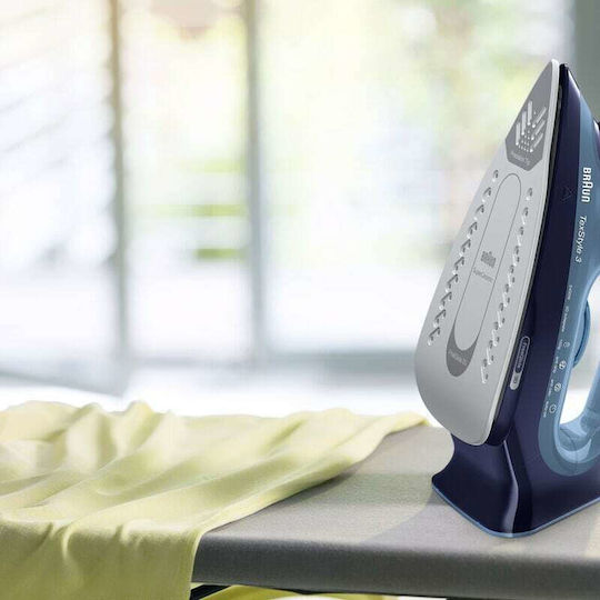 Braun TexStyle 3 SI 3050 Σίδερο Ατμού 2400W με Κεραμική Πλάκα και Συνεχόμενη Παροχή 45gr/min