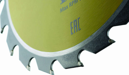 Stanley Δίσκος Κοπής Ξύλου με 20 Δόντια 190mm