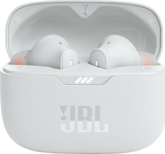 JBL Tune 230NC In-ear Bluetooth Handsfree Earphones with Sweat Resistance and Charging Case White