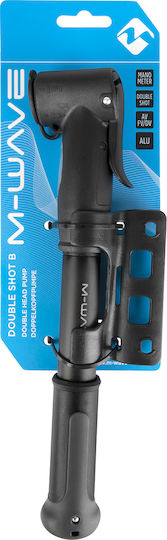 M-Wave Double Shot B 470337 Pump Air Pump Hand with Manometer