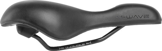 M-Wave Vacu Tour IV Black Bicycle Saddle MTB