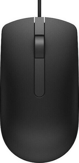 Dell MS116 Ενσύρματο Ποντίκι Μαύρο