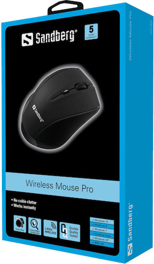 Sandberg Wireless Mouse Pro Wireless Mouse Negru