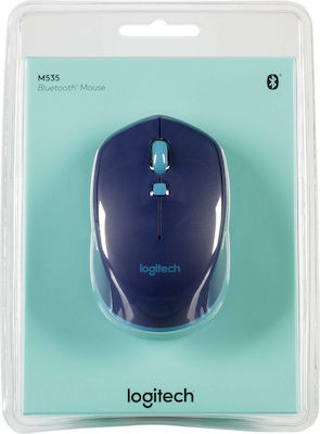 Logitech M535 Ασύρματο Bluetooth Mini Ποντίκι Μπλε