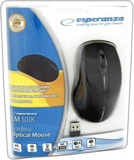 Esperanza EM101 Wireless Mouse Black