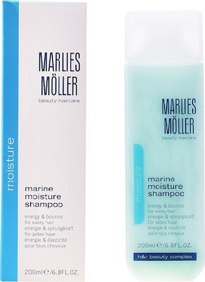 Marlies Moller Moisture Marine Moisture Shampoos Hydration for Dry Hair 200ml