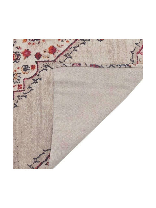 Inart Χαλί Ορθογώνιο Ροζ 120x180cm