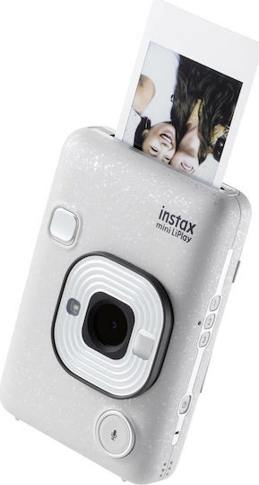 Fujifilm Instax Mini LiPlay Instant Φωτογραφική Μηχανή Stone White