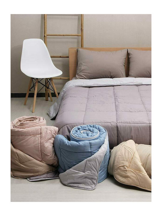 Sunshine Duvet Queen 240x250cm Micro Grey