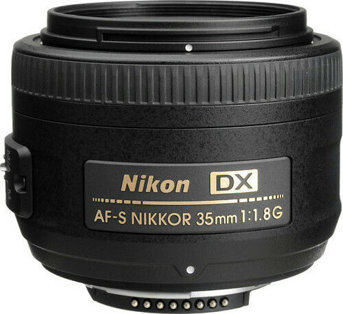 Nikon Crop Φωτογραφικός Φακός AF-S DX Nikkor 35mm f/1.8G Σταθερός για Nikon F Mount Μαύρος