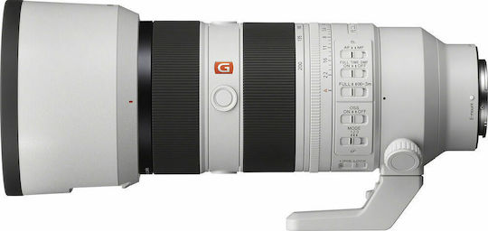 Sony Full Frame Φωτογραφικός Φακός FE 70-200mm F/2.8 GM OSS II Tele Zoom για Sony E Mount Λευκός