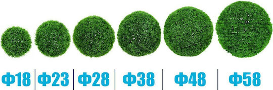 Artificial Shrub Grass Green 48cm in Box GloboStar