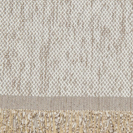 Borea 4 Season Four-Seater Sofa Throw Chenille 180x320cm Ecru
