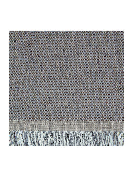 Borea 4 Season Throws & Couch Blankets Four-Seater Sofa Throw Chenille 180x320cm Ecru