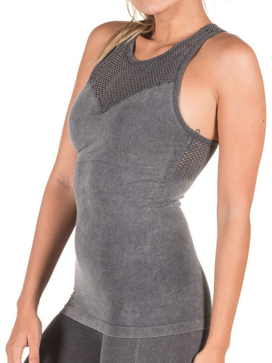 Hydro Seamless Tank Top 17-28128 Сив Амианик Гуменовая Блуза