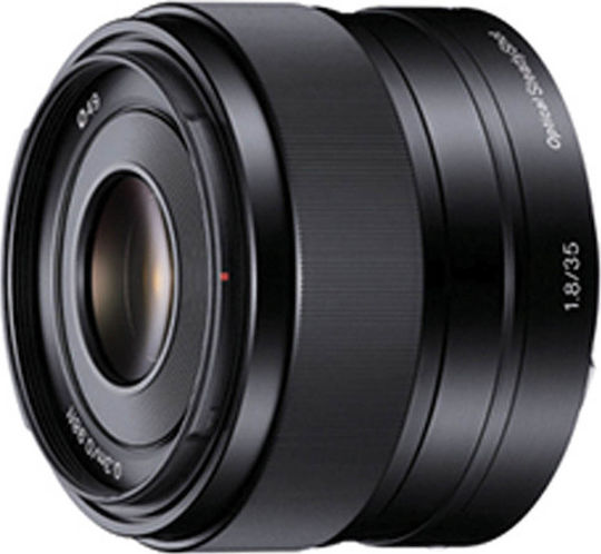Sony Crop Camera Lens 35mm f/1.8 Fixed for Sony E Mount Black