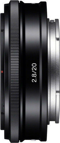 Sony Crop Kameraobjektiv 20mm f/2.8 Weitwinkel für Sony E Mount Black