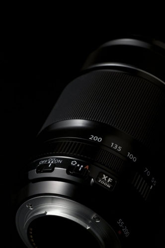 Fujifilm Crop Camera Lens Fujinon XF55-200mm F3.5-4.8 R LM OIS Tele Zoom for Fujifilm X Mount Black