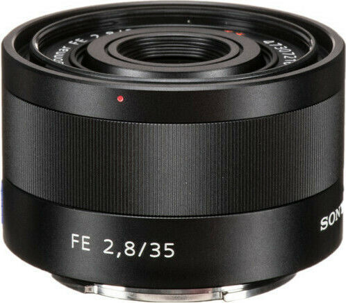 Sony Full Frame Φωτογραφικός Φακός Sonnar T* FE 35mm F2.8 ZA Σταθερός για Sony E Mount Μαύρος