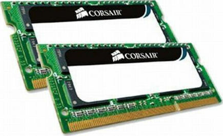 Corsair Mac Memory 8GB DDR3 RAM with 2 Modules (2x4GB) and 1333 Speed for Laptop