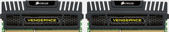 Corsair Vengeance DDR3 16GB RAM με 2x8GB Modules και Ταχύτητα 1600 για Desktop